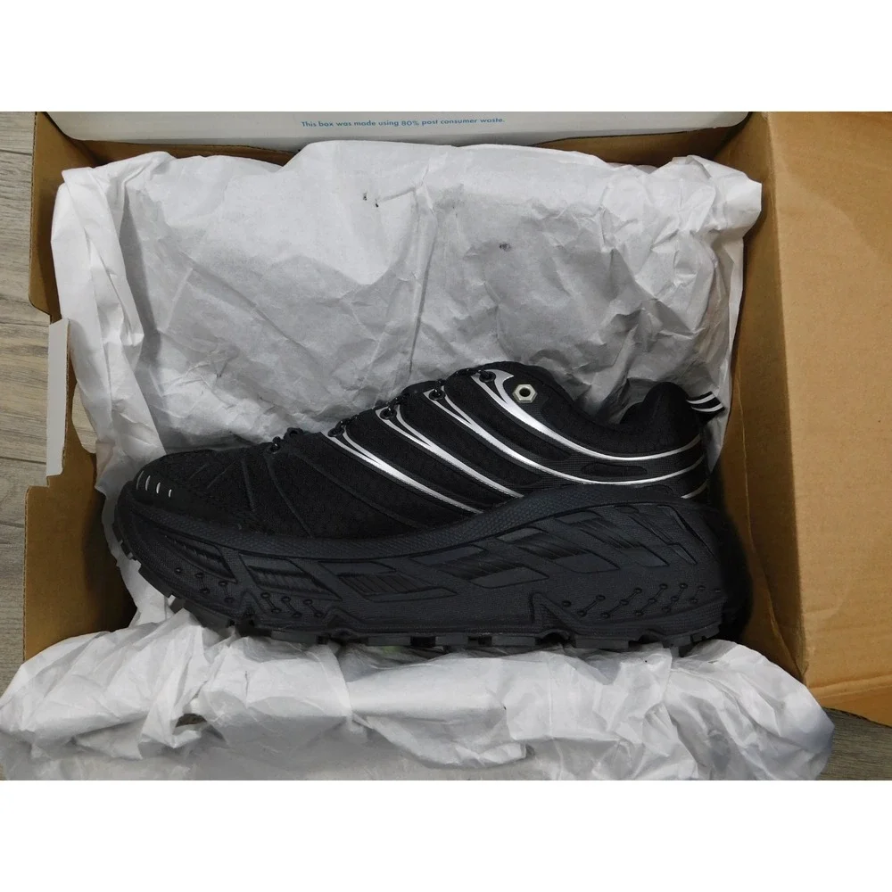 Hoka Stinson Evo GTX Gore-Tex Black Silver 1173890-BKSV Mens 5 Womens 6 Unisex